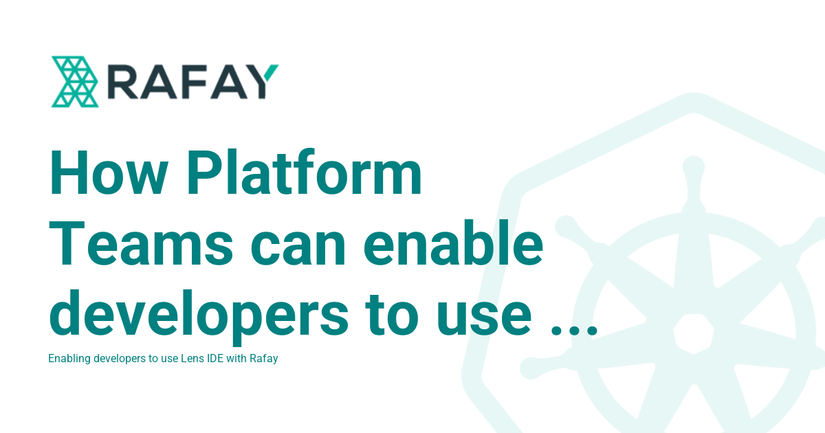 How Platform Teams can enable developers to use their preferred ...