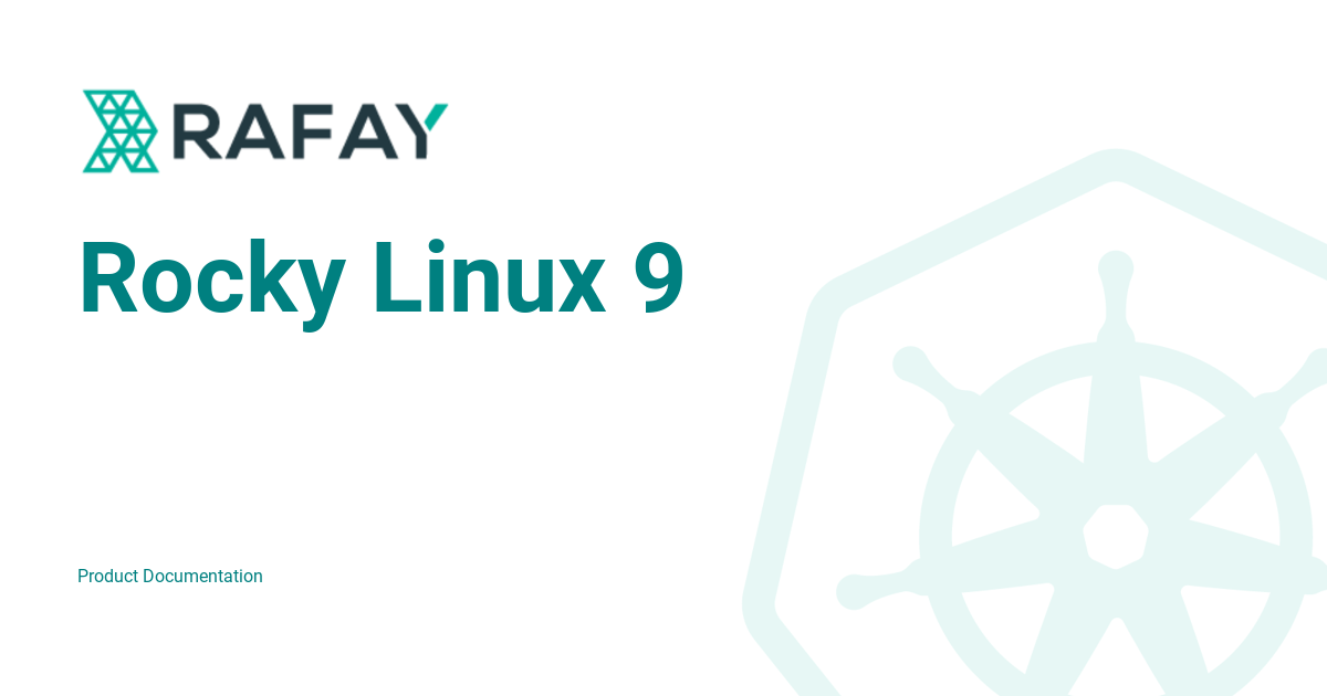 Installing Rocky Linux 9 - Documentation