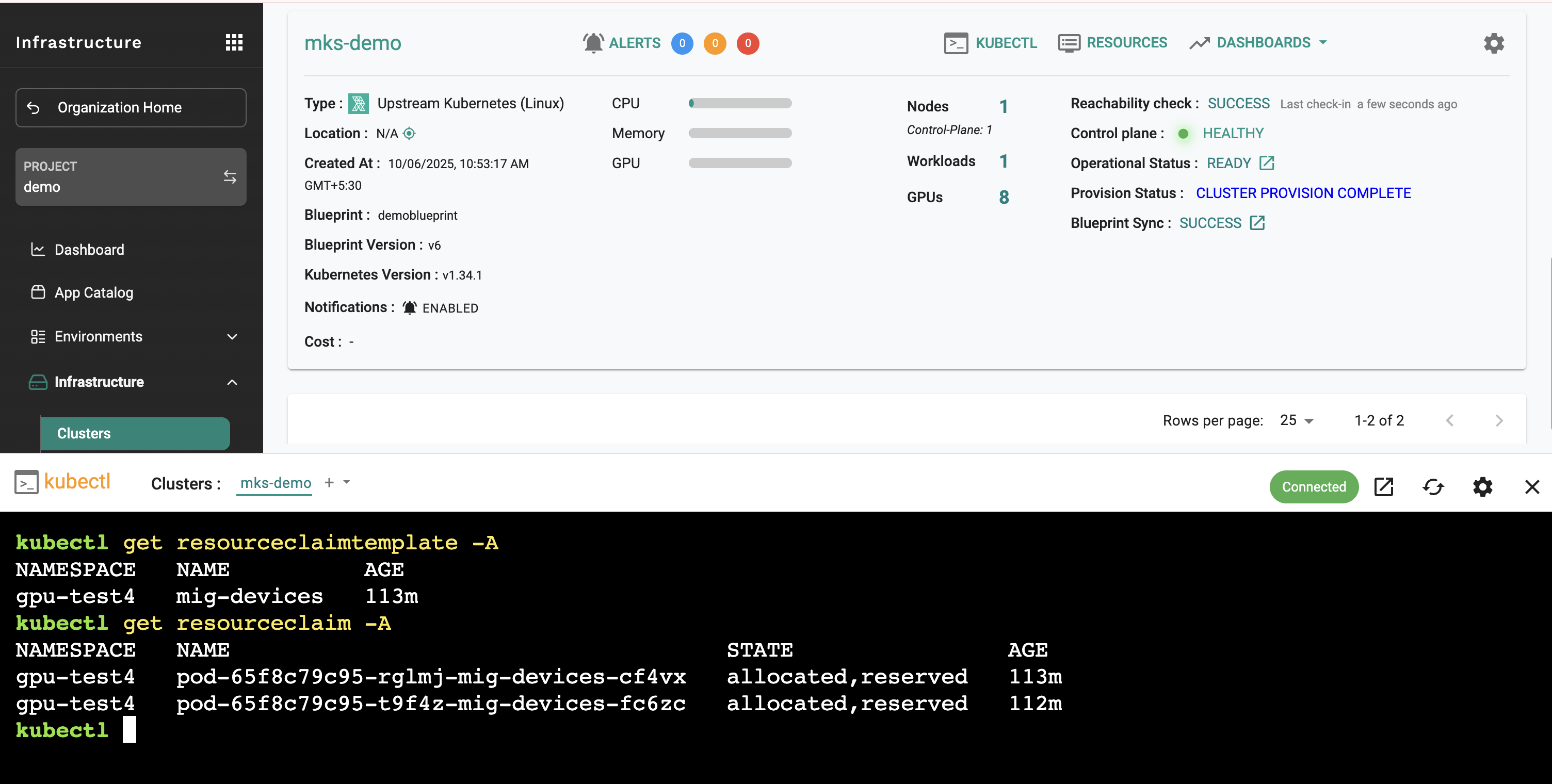 Dynamic Resource Allocation for GPU Allocation on Rafay's MKS ...