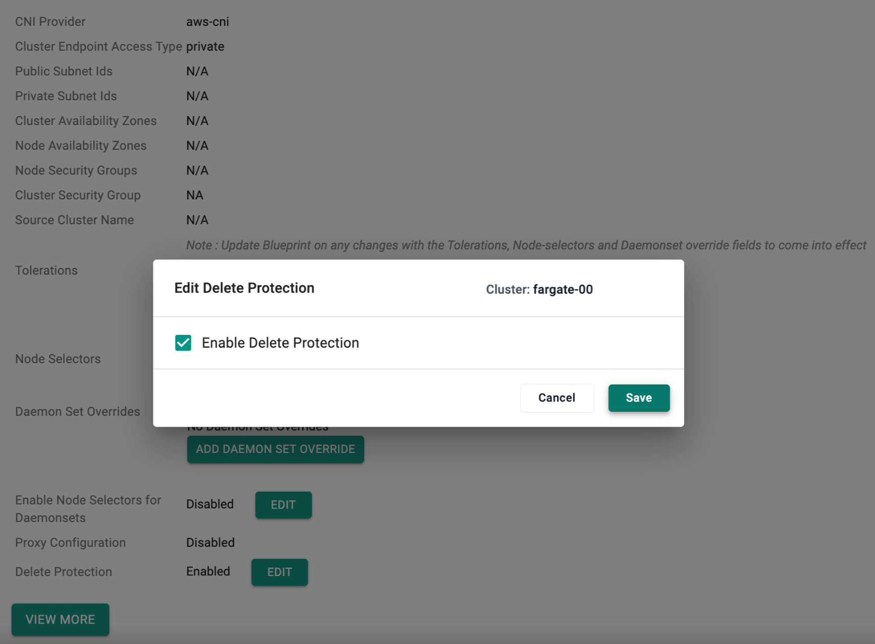 Edit Delete Protection