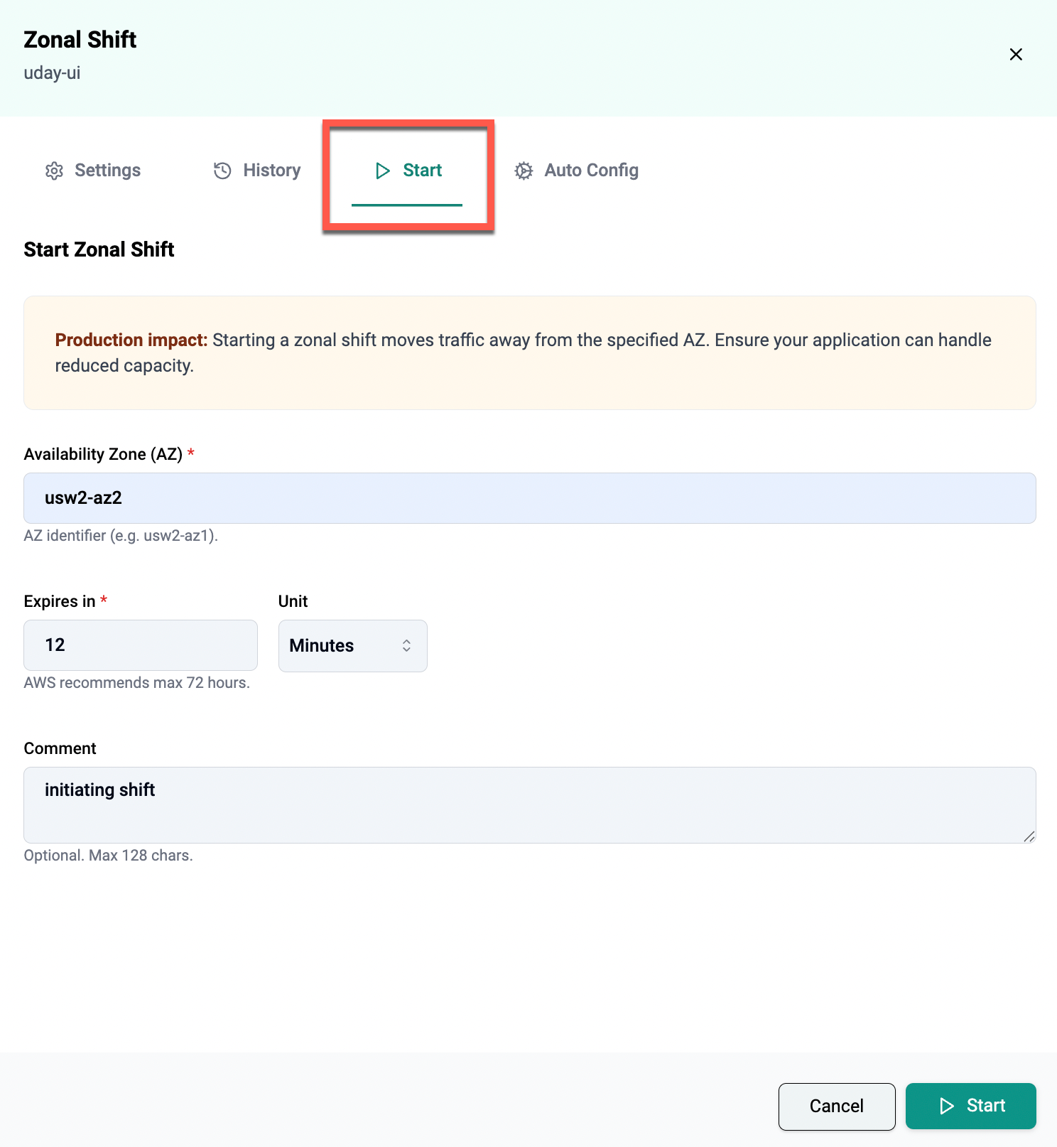 Upgrade Notification