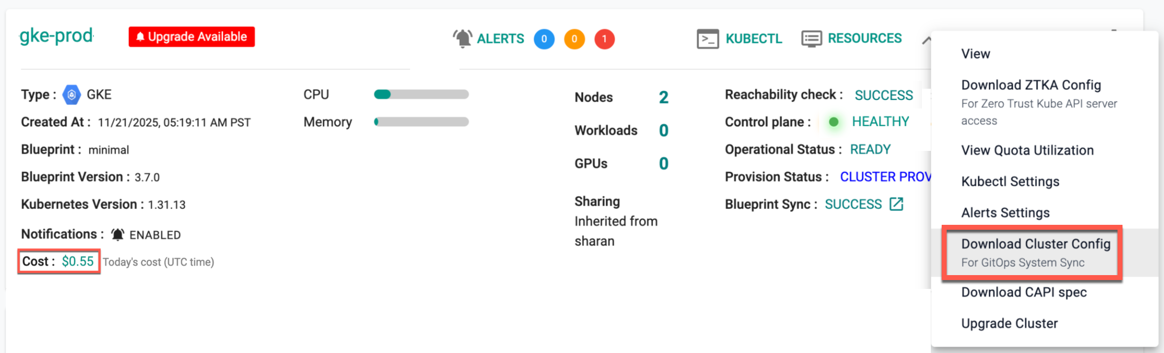 Successful Cluster