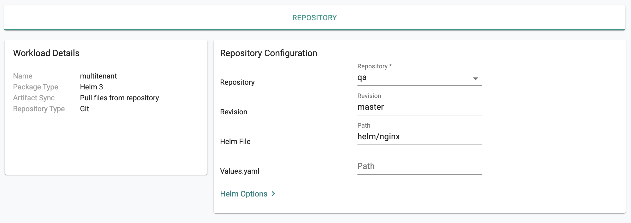 Helm Chart-Repository