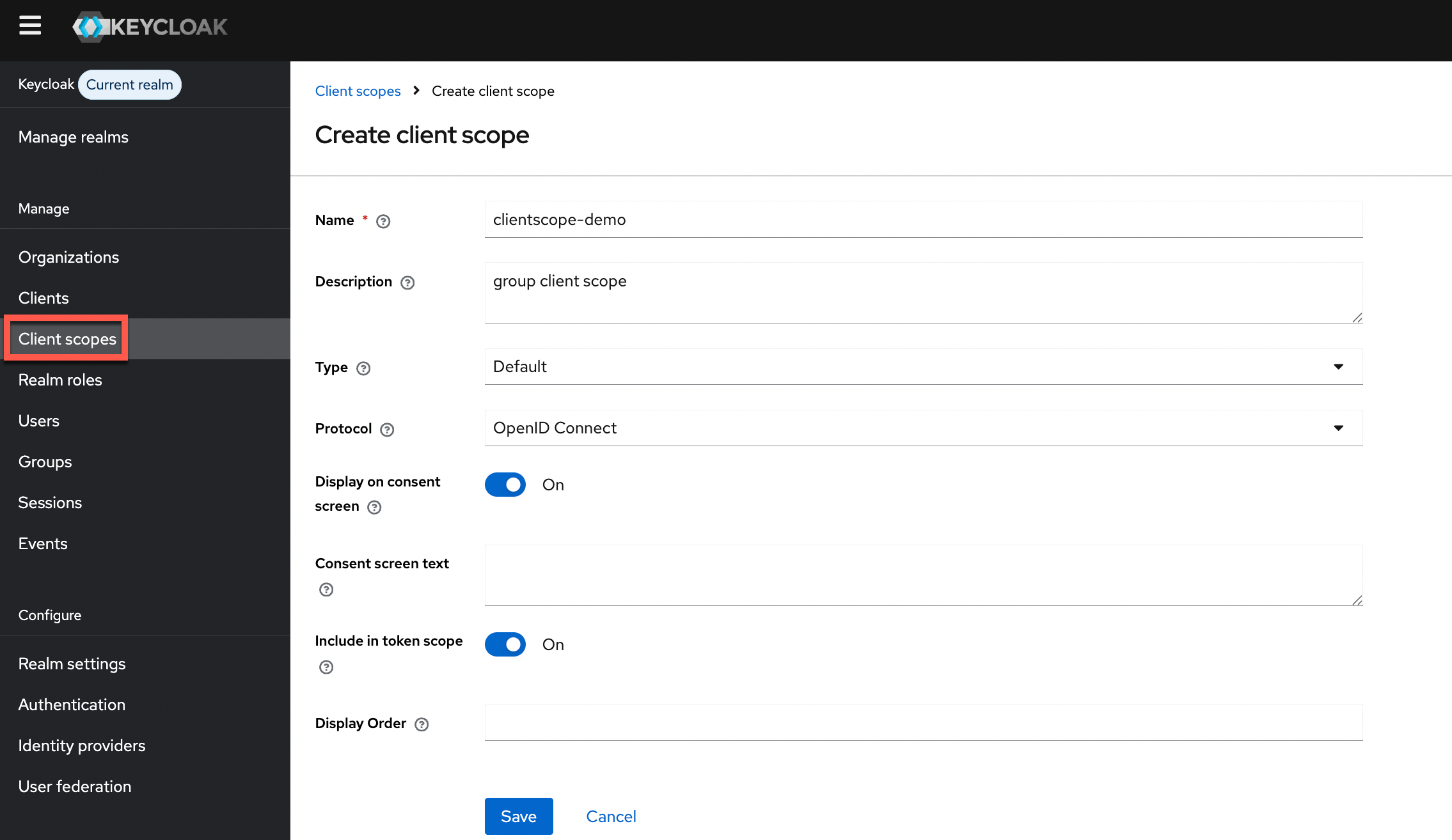Create IdP