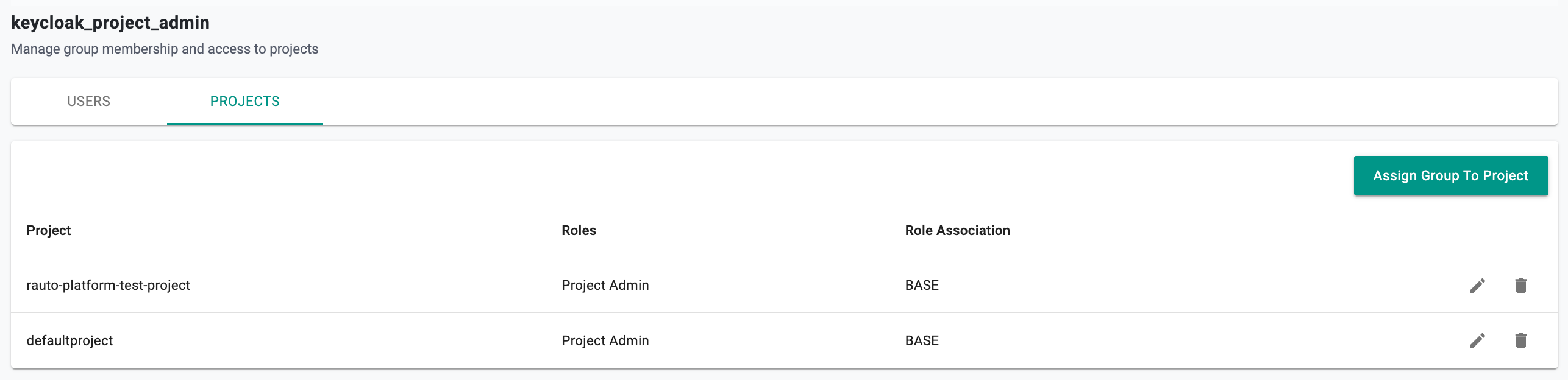 Assign Groups