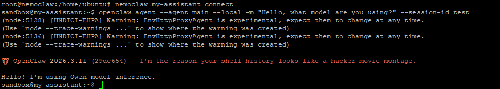 NemoClaw Chat