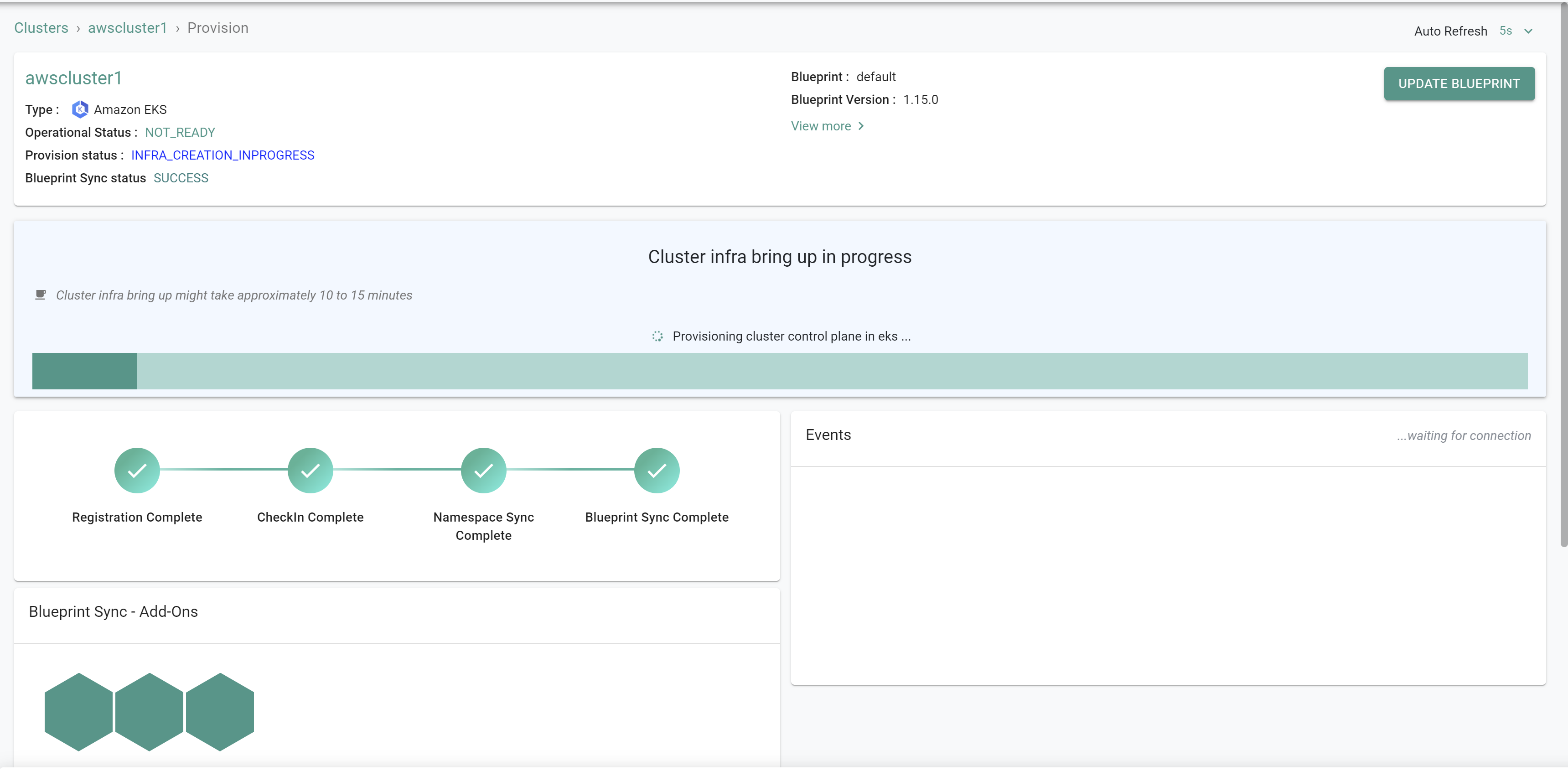 Cluster Provisioning