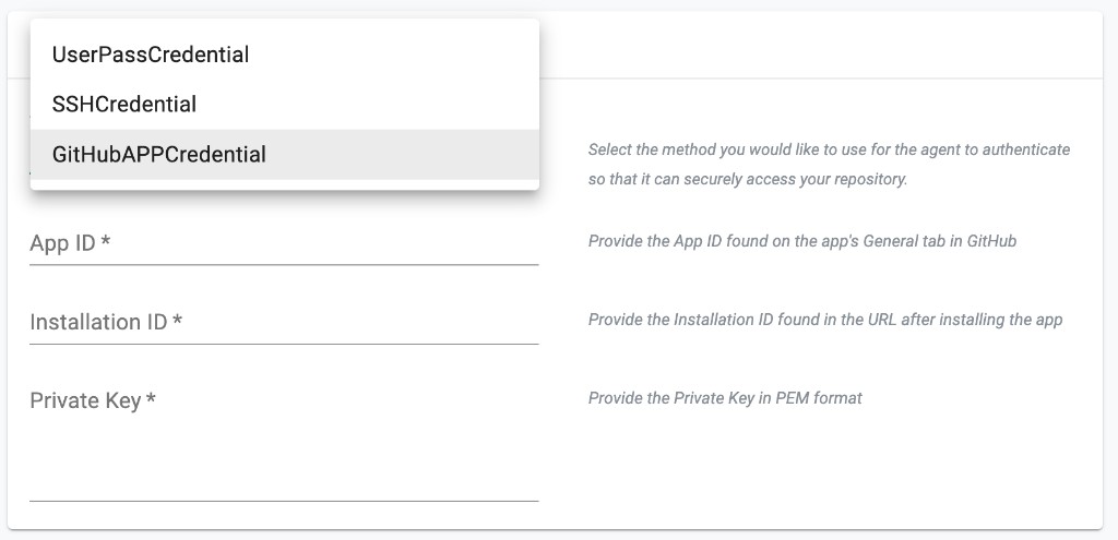 GitHub App Credential