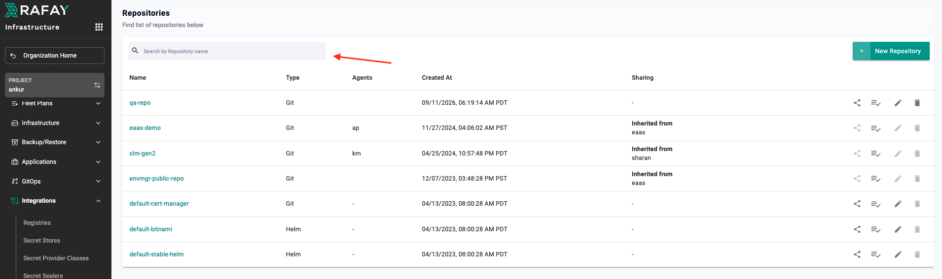 Repository Search