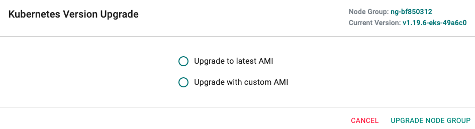AMI Upgrades